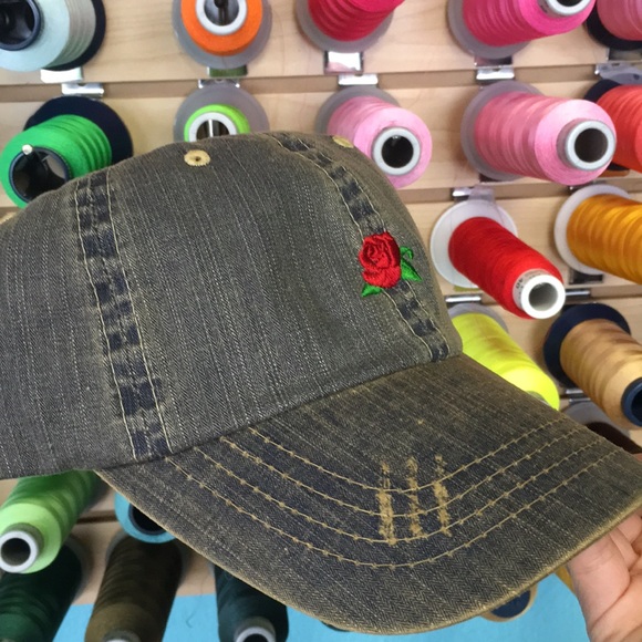 Floral cap - Picture 2 of 2